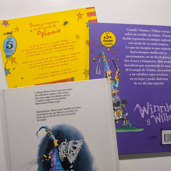 Valerie Thomas, Korky Paul - La bruja Berta, Winnie y Wilbur